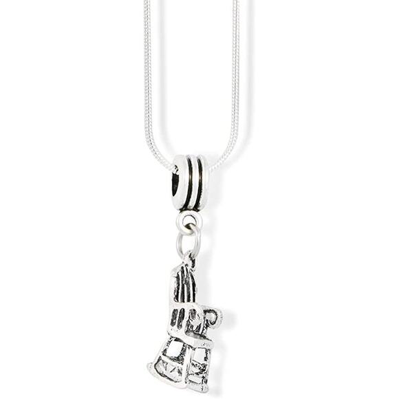 Rocking Chair Charm Snake Chain Necklace - Picture 2 of 5